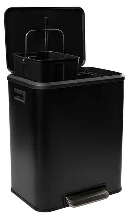 Pedalspann m/soft close 2 x 15 liter - G. Funder